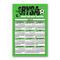 Calendar Magnet - Magnetic Calendar Scheduler Custom Magnet (4" X 6")-20mil